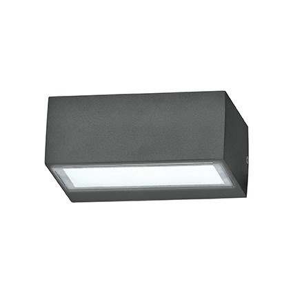 Kinkiet Twin AP 1 Ideal Lux antracyt IP 44 