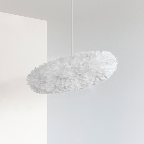 Abażur VITA Copenhagen Eos medium 2348 Esther w kolorze białym