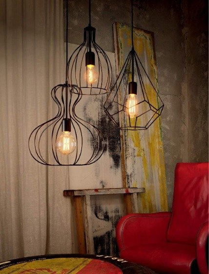 Ampolla-3 SP1 Ideal Lux Lampa wisząca