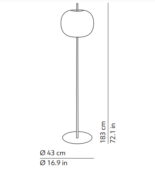 Kundalini Kushi XL K219105O Lampa podłogowa