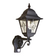 Elstead Norfolk NR1 PIR Zewnętrzna Lampa Ścienna z czujnikiem